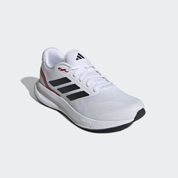 RUNFALCON 5 WIDE RUNNING SHOES - Cloud White / Core Black / Better Scarlet