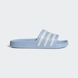 ADILETTE AQUA SLIDES - Glow Blue / Zero Metalic / Zero Metalic