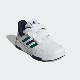 TENSAUR HOOK AND LOOP SHOES - Cloud White / Collegiate Green / Collegiate Navy