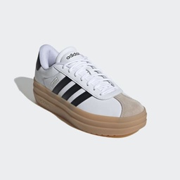 VL COURT BOLD SHOES - Cloud White / Core Black / Wonder Beige