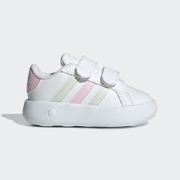 GRAND COURT 2.0 SHOES KIDS - Cloud White / Crystal Jade / Clear Pink