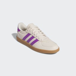 BREAKNET SLEEK SHOES - Halo Ivory / Purple Burst / Wonder White