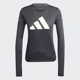 RUN IT LONG-SLEEVE TOP - Black