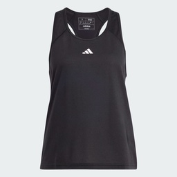 TRAIN ESSENTIALS MINIMAL BRANDING RACERBACK TANK TOP - Black