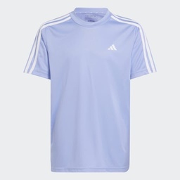 TRAIN ESSENTIALS AEROREADY 3-STRIPES REGULAR-FIT TRAINING SET - Blue Spark / White
