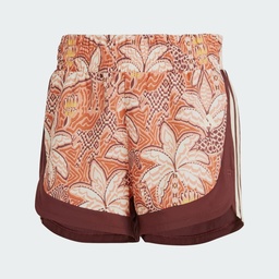 ADIDAS X FARM RIO PACER SHORTS - Easy Yellow / Hazy Copper / Active Gold