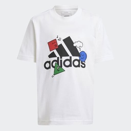 POSITIVITY TABLE GRAPHIC T-SHIRT - White