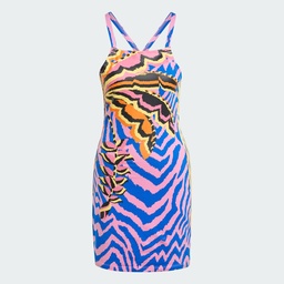 ADIDAS X FARM RIO 3-STRIPES MINI DRESS - True Pink