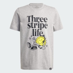 POSITIVITY TABLE GRAPHIC T-SHIRT - Medium Grey Heather