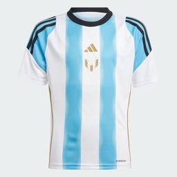 MESSI TRAINING JERSEY KIDS - White / Semi Blue Burst