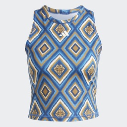 ADIDAS X FARM RIO TRAINING TANK TOP - Night Indigo / Dark Marine / Cream White