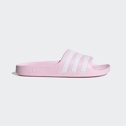 [4067897962350] ADILETTE AQUA SLIDES KIDS - Clear Pink / Cloud White / Clear Pink