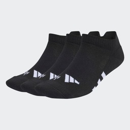 [4066751852929] PERFORMANCE CUSHIONED LOW SOCKS 3 PAIRS - Black / Black / Black