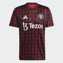 [4067897151242] MANCHESTER UNITED PRE-MATCH JERSEY - Black / Mufc Red