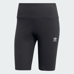 ESSENTIALS RIB SHORT LEGGINGS - Black