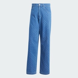 MONOGRAM JOGGERS - Blue
