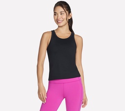GOWALK SHELF BRA TANK - BOLD BLACK