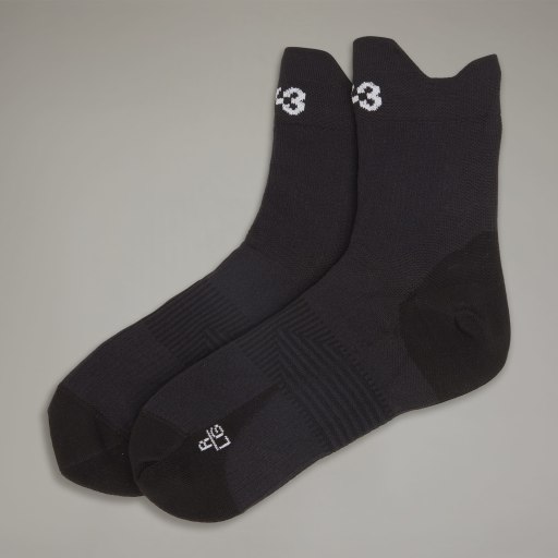 Y-3 RUNNING SOCKS - Black