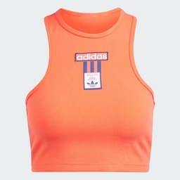ADIBREAK CROPPED TANK TOP  - Bright Red