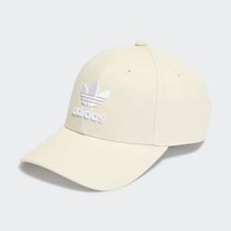 [4066759541702] ADICOLOR CLASSIC TREFOIL BASEBALL CAP  - Wonder White