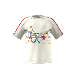 ADIDAS DISNEY MICKEY MOUSE TEE  - Off White