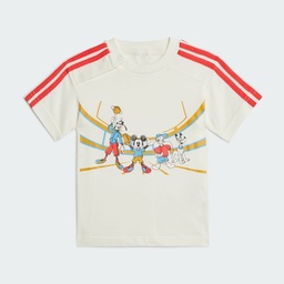 ADIDAS DISNEY MICKEY MOUSE TEE  - Off White