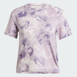 ADIDAS TRAIN ESSENTIALS AOP FLOWER TIE - Putty Mauve