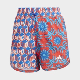 ADIDAS X FARM PACER SHORTS  - Bright Red