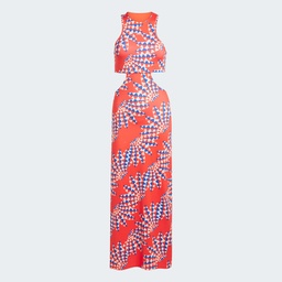ADIDAS X FARM PREMIUM DRESS  - Bright Red