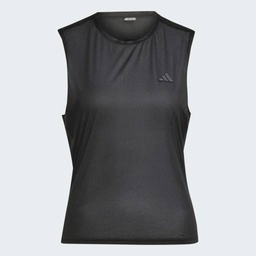 ADIZERO RUNNING TEE WOMEN  - Black