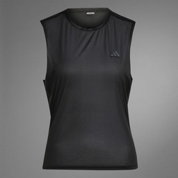 ADIZERO RUNNING TEE WOMEN  - Black
