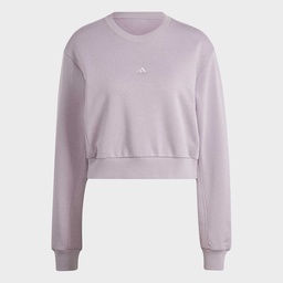 ALL SZN FLEECE CROPPED SWEATSHIRT  - Preloved Fig