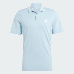 ESSENTIALS PIQUE SMALL LOGO POLO SHIRT  - Wonder Blue