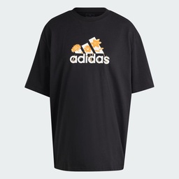 FLOWER PACK BOS TEE  - Black