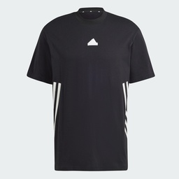 FUTURE ICONS 3 STRIPES TEE  - Black