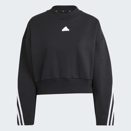 FUTURE ICONS THREE STRIPES SWEATSHIRT  - Black