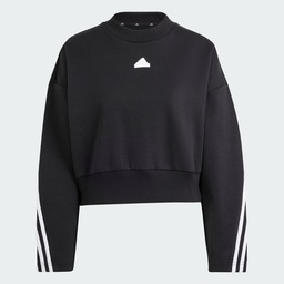 FUTURE ICONS THREE STRIPES SWEATSHIRT  - Black