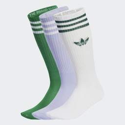 HIGH CREW SOCK 3 PAIR PACK  - Violet Tone