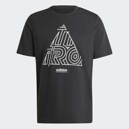 HOUSE OF TIRO GRAPHIC TEE  - Black