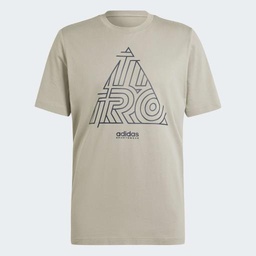 HOUSE OF TIRO GRAPHIC TEE  - Silver Pebble