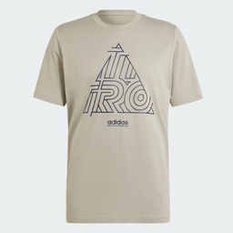 HOUSE OF TIRO GRAPHIC TEE  - Silver Pebble