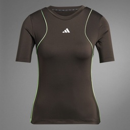HYPERGLAM COLOR POP TRAINING CROPPED T - Shadow Olive