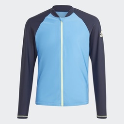 KIDS LONG SLEEVES RASHGUARD  - Blue Burst