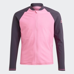 KIDS LONG SLEEVES RASHGUARD  - Lucid Pink