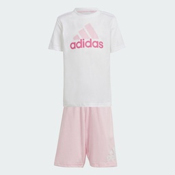LITTLE KIDS ESSENTIALS  LOGO T - White
