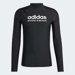 MENS LONG SLEEVES RASHGUARD  - Black