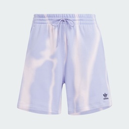 DYE AOP SWEATSHORTS - Violet Tone