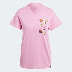 SUMMER FUN FLOAT GRAPHIC TEE  - Bliss Pink