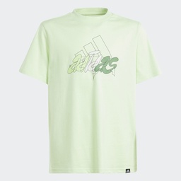 TABLE TEE ILLUSTRATED GRAPHIC TEE JUNIOR  - Semi Green Spark