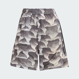 TIRO PRINT MESH SUMMER SHORTS  - Putty Grey